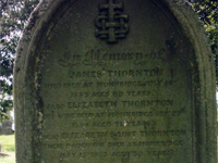 James Thornton, son of James Thornton & Margaret Faill